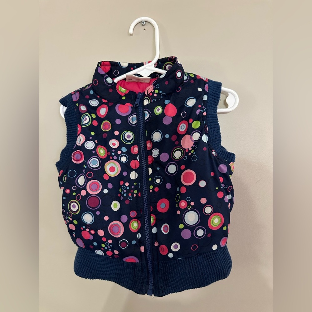 Hannah Andersson size 80 (18-24 months) blue vest
